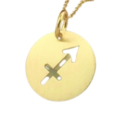 Collier Sagittaire LKBEADS en argent plaqué or, l'idée cadeau d'anniversaire astrologique idéale