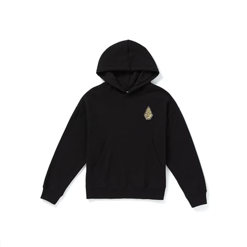 Sweat à Capuche Volcom Tetsunori Noir Garçon Taille S Contre le Froid
