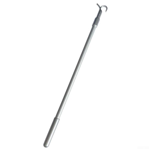 Telescopic Window Pole Rod Opener, 33-60CM Adjustable Curtain Pull Rod Blinds Telescopic Curtain Accessories Curtains Draw Pole With Hooks