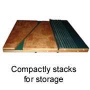 Accucraps Double-Sized Craps Practice Table With Legs - Foam Underlayment #TOP3