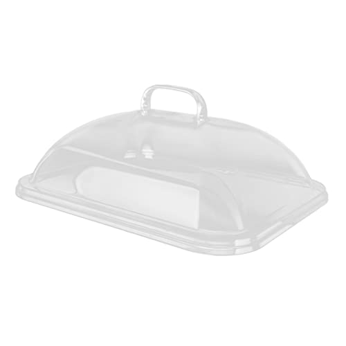 Tapa protectora contra salpicaduras rectangular acrílico con mango 2