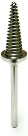 Mini Mandrels Tapered Screw Threaded Holder Miniature Mandrel 1/8" Shank Set of 6 Made in Germany by JTS
