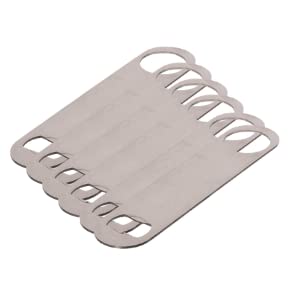 Dynore Stainless Steel Bottle/Bar/Beer/Soda Opener- Set of 6
