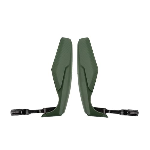 Protège-main moto Navi110 rouge bouclier guidon avec support - 5