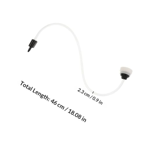 ABOOFAN Tuyau Accessoires pour Appareils de Mise sous Vide Tuyau Allongé en Plastique pour Scelleuse de Bocaux sous Vide, Conservation Alimentaire à Domicile et en Restauration – vue 2