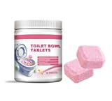 Tabletas de Limpieza de Inodoro,Pastillas de Limpieza de WC,Limpiador Efervescente Multifuncional,para un Mantenimiento del Baño sin Esfuerzo,Tanque de Inodoro de Baño