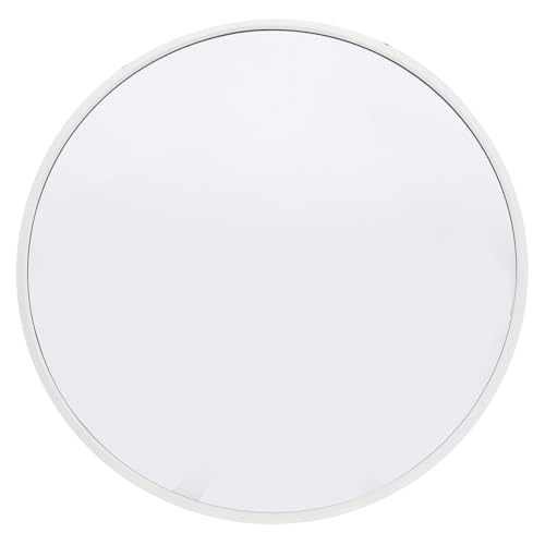 バスルームミラー 化粧鏡 ビューティーミラー ラウンドデザイン 吊り下げ式 アルミ素材 耐久性 ヴィンテージスタイル 浴室用