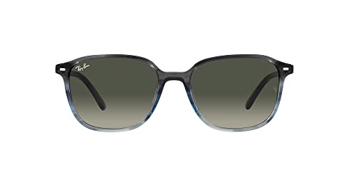 Ray-Ban Women's RB2193F Leonard Low Bridge Fit Square Sunglasses