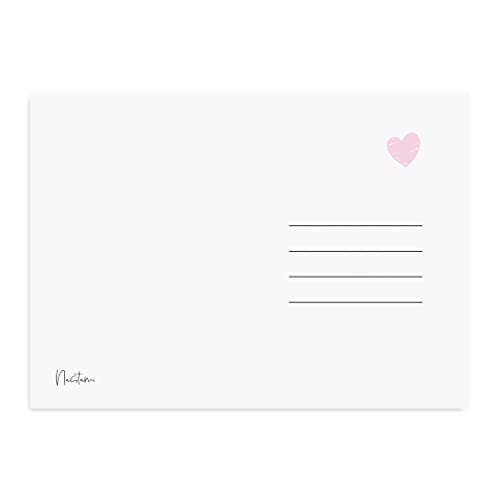 Nastami Postkarte Du bist SOWAS VON GENUG Geschenk Freundin Postkarte Du bist toll (perfekt ins Herz)