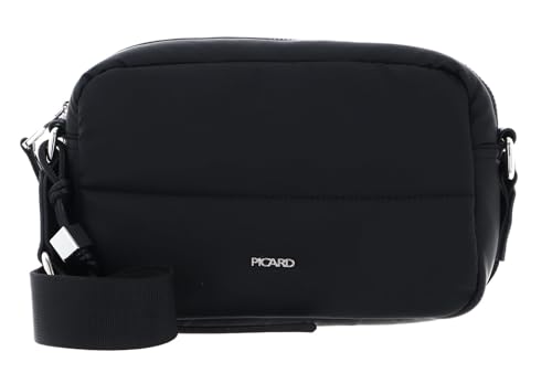 Bolso bandolera Picard Sportify negro, bolsa crossbody para hombre y mujer en color black