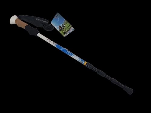 Image of Ultra Strong Trekking, Walking, and Hiking Poles - Collapsible, Lightweight, Quick Locking, and Ultra Durable