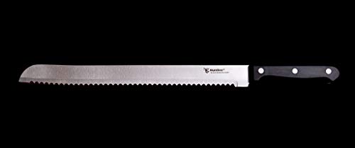 Humbee Chef Serrated Bread Knife For Home Kitchens Bread Knife 12 Inch Black #TOP2