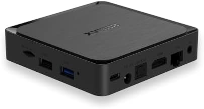 Humax Official A1 4K Android TV 11 Streaming Box with Google Voice Assistant Netflix, Prime Video, Disney+, WiFi 5, Bluetooth, SD Card Slot, USB 2.0 x 2