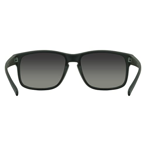 Piranha Xander Matte Black Frame Classic Sunglasses with Blue Mirror Lens4