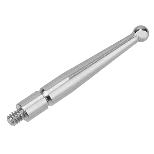 Tungsten Steel/Ruby Head Dovetail Rails Dial Gauge Needle 1.6mm Indicator Probe Test Indicators(M1.6*L44.5*D2.0-Tungsten Steel Head)