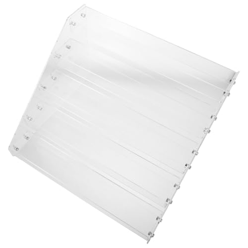 Cabilock 5nivel Expositor de Uñas y Pintalabios Acrílico de Organizador de Cosméticos para Esmalte de Uñas para Manicura Salón o Hogar