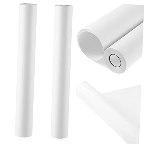 ERINGOGO Drawing Paper Rolls for Boys and Girls 2 Pack Thick Paper Smooth Surface Non-Smudge for Art Craft Sketching and Painting