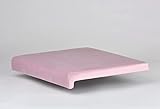 animal-design Klemm-Kissen (60009) mit 1 Leiste weiches Sitz-Kissen für Sitz-Bank blau rosa ca. B 40cm x T 35cm / 38cm x H 6cm, Farbe:rosa