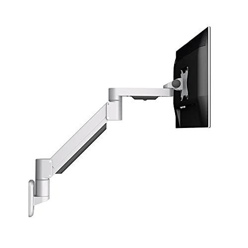 Support mural for bras double écran pliable pour bureau à domicile 22-30 pouces