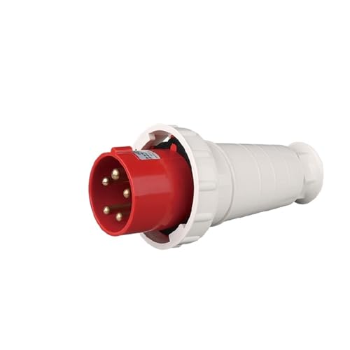 Enchufe IP67 63A de 5 pines impermeable para aviación con base oculta 2