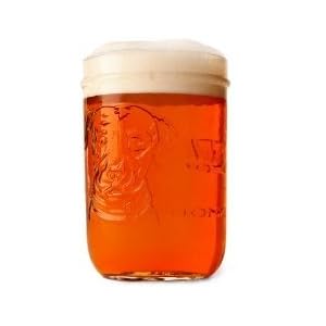 Lagunitas Mason Jar Pint Glasses -Set of 6 Glasses
