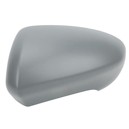 Deror Grey Door Wing Mirror Cover, Rearview Mirror Housing Replacement for Nissan Qashqai J10 2007‑2014(Left side)