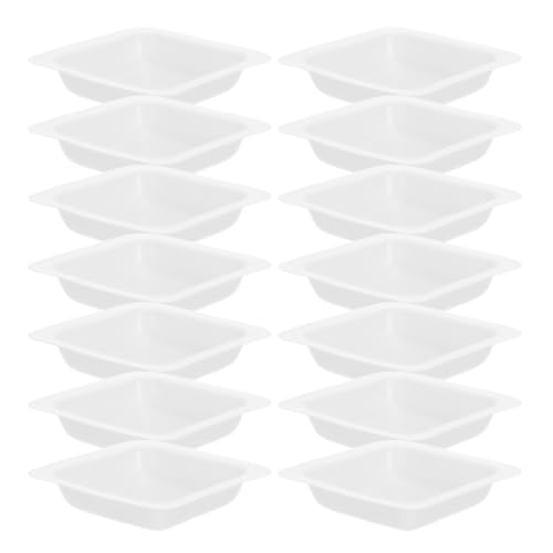 50pcs Plastic Weighing Boats for Lab Precision Food Sample