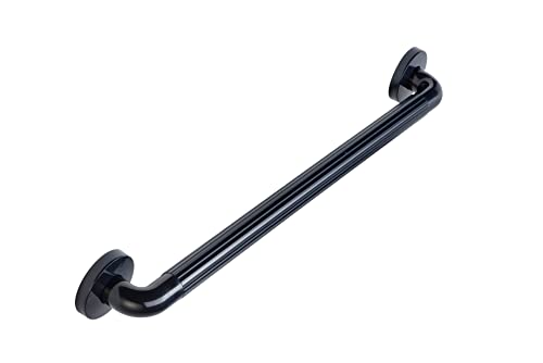 Image of Croydex 600 mm Safety Support Rail Blue ABS Grab Bar for Bathroom