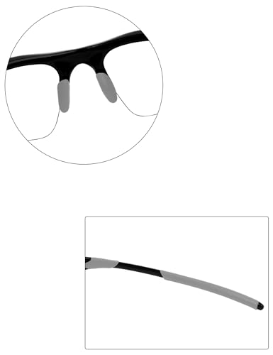 Image of EZReplace Replacement Rubber Kits for Oakley Half Jacket /Half Jacket XLJ Sunglasses