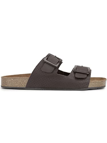 Image of Bata LUCIUS MULE Brown Casual Slipon Open Toe Mule Thong Slipper For Men