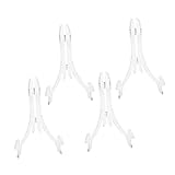 Conception robuste et réglable : dotés d'une structure robuste, ces supports d'assiettes pour affichage peuvent être ajustés de manière flexible pour s'adapter à différentes tailles d'assiettes, la stabilité et améliorant l'attrait visuel, supports d'affichage d'assiettes, support de chevalet de bureau