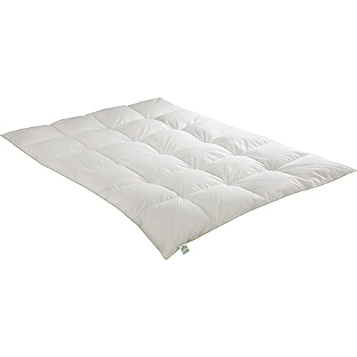 Irisette Greenline Kassettendecke Daune 90% Daunen, 10% Federn Wärmestufe 4 Größe 135x200 cm