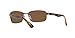 Ray-Ban RB3478 Rectangular Sunglasses, Brown Frame/Brown Polarized, 60 mm