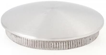 Tappo bombato con lembi massiccio per tubo 42,4 X