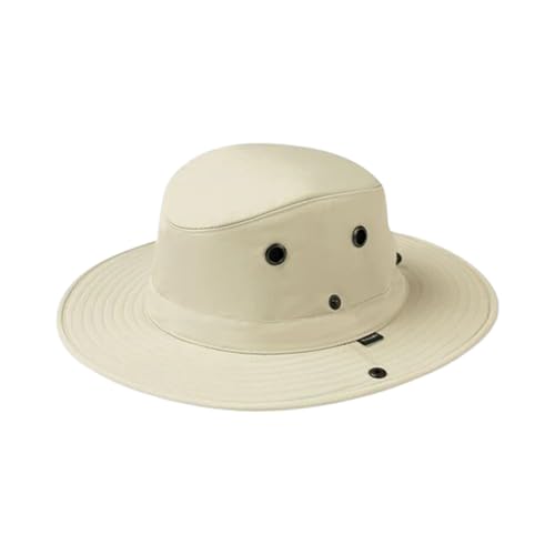 Image of Tilley Mens Womens LTM6 Broad Brim Extra Ventilation Sun Protection Airflo Bucket Sun Hat