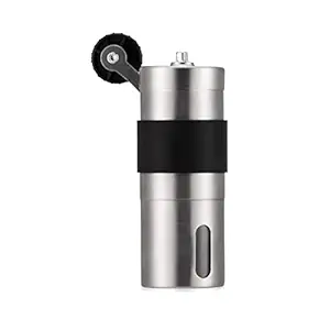 2 Sizes of Manual Ceramic Coffee Grinder Stainless Steel Adjustable Coffee Bean Grinder Suitable for Coffee Beans, Corn, Nuts, Spice Grinding, Easy to Clean, Kitchen Tools