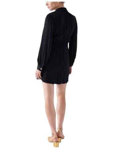 Robe satinée avec motif Salsa une création fluide aux finitions premium
