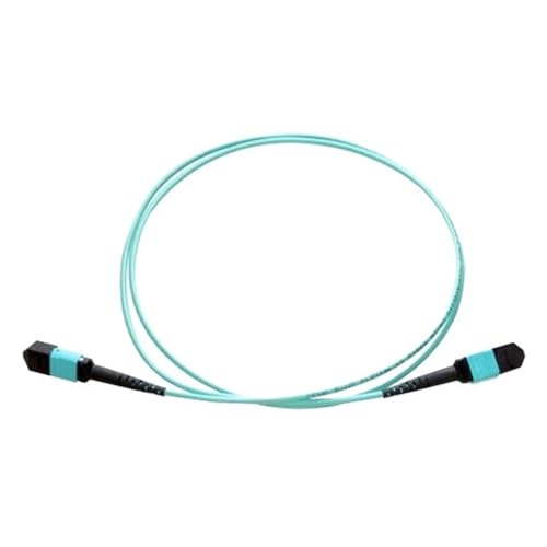 AXIOM MPO MALE TO MPO MALE MULTIMODE OM4 50/125 FIBER OPTIC CABLE - 5M
