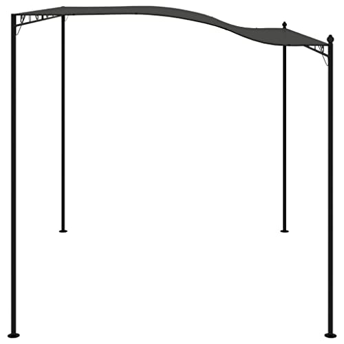 Vidaxl Sunshade Awning Sturdy Weather Resistant Garden Patio Sun Shelter Tent Gazebo 98.4" Anthracite #TOP2