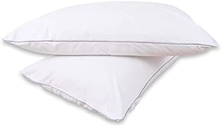 E4Emporium 6 Pack Luxury Hotel Quality Pillows - Pair of Premium Egyptian Cotton Bed Pillows - Bounce Back - Soft Pillows Filled with Hollow-fiber, Hypoallergenic Dust-Mite Resistant (Pack of 6)