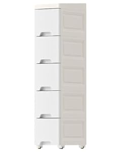 Ｌｏｒｘｎｅ 隙間収納 チェスト スリム キャビネット 幅14cm 18cm 25cm 超狭小スペース対応 キャスター付き 引き出し式 省スペース 収納ボックス キッチン トイレ 洗面所 冷蔵庫横 ランドリー 防水 防塵 軽量 シンプ...