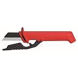 Picture of KNIPEX Cable Knife w/Guard-1000V Insulated