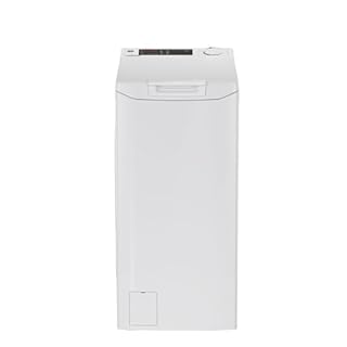 Hoover Toplader THOSQ085D2-S Waschmaschine, 8 kg, 1000 U/min., Smarte Bedienung mit Wi-Fi und Bluetooth, Gentle Touch, Mix Power System, Startzeitverzögerung, 17 Programme, Weiß