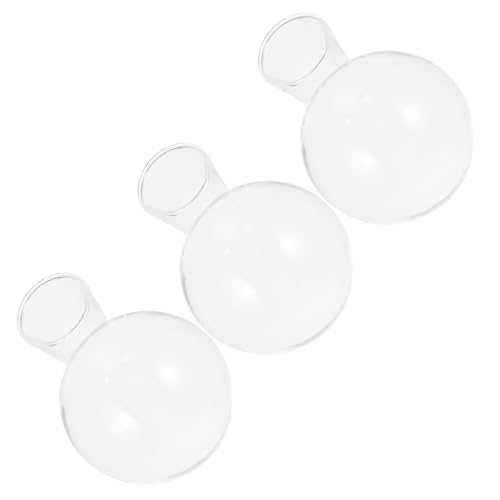 SOIMISS Jarrón de Cristal Transparente