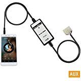 Aux Adapter,Yomikoo Car CD Changer AUX in Input 3.5mm Aux Interface Fit for Toyota 5+7 Pin Corolla 1998-2002, Avalon 1998-2004, RAV4 1994-2003, 4Runner 1998-2002, Tacoma 1998-2004