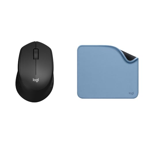 Image of Logitech M331 Silent Plus Wireless Mouse, 2.4GHz with USB Nano Receiver, 1000 DPI Optical Tracking,
