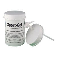 Gel sport ROEWO 1 l avec pompe : soin musculaire intense