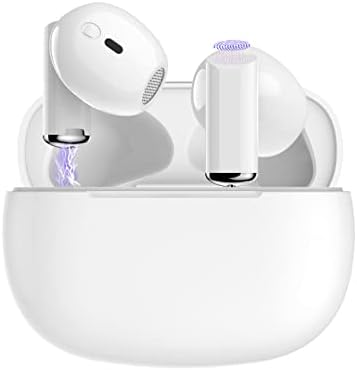 Wireless Earbuds, Bluetooth 5.3 Headphones Mini Wireless Headphones In Ear with ENC Noise Cancelling Mic 42H Bluetooth Earbuds with HiFi Stereo Bluetooth Earphones for iPhone, Samsung, Huawei, Xiaomi