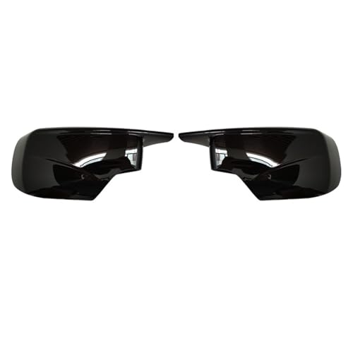 Boîtier de rétroviseur latéral BMW E46 anti-UV - Coques de protection extérieures noires pour Berline
