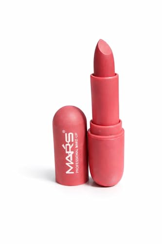 Image of Mars-Matte Creamy Lipstick | Non-drying, Highly pigmented Lipstick | Shade- multisades, 3.8gm| (SOFT ROSE)